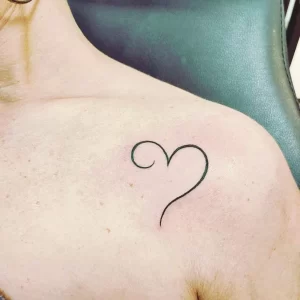 Фото рисунка тату сердце 02.01.22 №0319 - drawing tattoo heart - tattoo-photo.ru