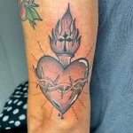 Фото рисунка тату сердце 02.01.22 №0320 - drawing tattoo heart - tattoo-photo.ru