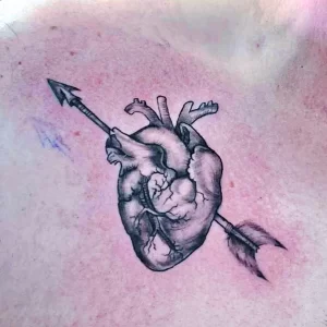 Фото рисунка тату сердце 02.01.22 №0327 - drawing tattoo heart - tattoo-photo.ru