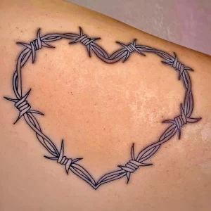Фото рисунка тату сердце 02.01.22 №0328 - drawing tattoo heart - tattoo-photo.ru