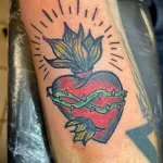 Фото рисунка тату сердце 02.01.22 №0352 - drawing tattoo heart - tattoo-photo.ru