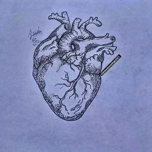 Фото рисунка тату сердце 02.01.22 №0395 - drawing tattoo heart - tattoo-photo.ru
