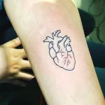 Фото рисунка тату сердце 02.01.22 №0396 - drawing tattoo heart - tattoo-photo.ru