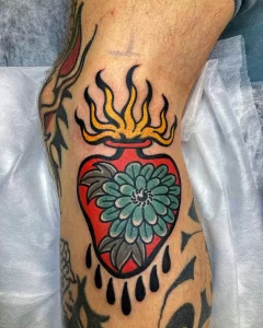 Фото рисунка тату сердце 02.01.22 №0446 - drawing tattoo heart - tattoo-photo.ru
