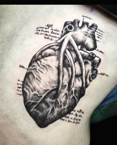 Фото рисунка тату сердце 02.01.22 №0458 - drawing tattoo heart - tattoo-photo.ru