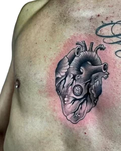 Фото рисунка тату сердце 02.01.22 №0470 - drawing tattoo heart - tattoo-photo.ru