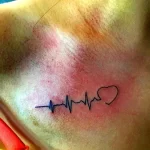 Фото рисунка тату сердце 02.01.22 №0472 - drawing tattoo heart - tattoo-photo.ru