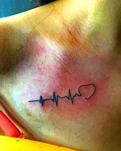 Фото рисунка тату сердце 02.01.22 №0472 - drawing tattoo heart - tattoo-photo.ru