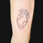 Фото рисунка тату сердце 02.01.22 №0482 - drawing tattoo heart - tattoo-photo.ru