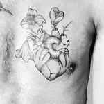 Фото рисунка тату сердце 02.01.22 №0491 - drawing tattoo heart - tattoo-photo.ru