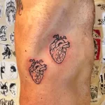 Фото рисунка тату сердце 02.01.22 №0496 - drawing tattoo heart - tattoo-photo.ru