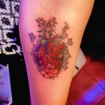 Фото рисунка тату сердце 02.01.22 №0507 - drawing tattoo heart - tattoo-photo.ru