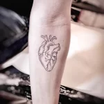 Фото рисунка тату сердце 02.01.22 №0539 - drawing tattoo heart - tattoo-photo.ru