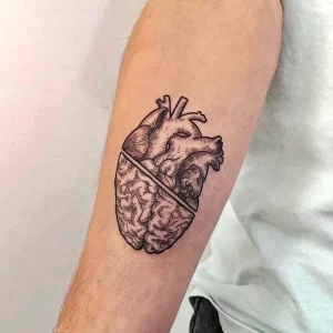 Фото рисунка тату сердце 02.01.22 №0545 - drawing tattoo heart - tattoo-photo.ru