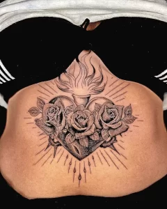 Фото рисунка тату сердце 02.01.22 №0553 - drawing tattoo heart - tattoo-photo.ru