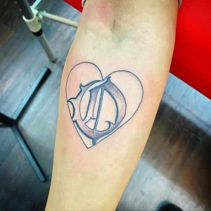 Фото рисунка тату сердце 02.01.22 №0554 - drawing tattoo heart - tattoo-photo.ru