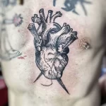 Фото рисунка тату сердце 02.01.22 №0596 - drawing tattoo heart - tattoo-photo.ru