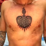 Фото рисунка тату сердце 02.01.22 №0616 - drawing tattoo heart - tattoo-photo.ru