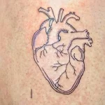 Фото рисунка тату сердце 02.01.22 №0617 - drawing tattoo heart - tattoo-photo.ru