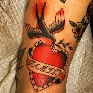 Фото рисунка тату сердце 02.01.22 №0630 - drawing tattoo heart - tattoo-photo.ru