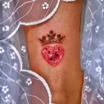 Фото рисунка тату сердце 02.01.22 №0631 - drawing tattoo heart - tattoo-photo.ru