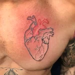 Фото рисунка тату сердце 02.01.22 №0650 - drawing tattoo heart - tattoo-photo.ru