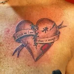 Фото рисунка тату сердце 02.01.22 №0676 - drawing tattoo heart - tattoo-photo.ru