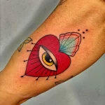 Фото рисунка тату сердце 02.01.22 №0687 - drawing tattoo heart - tattoo-photo.ru