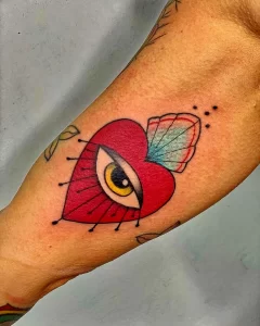 Фото рисунка тату сердце 02.01.22 №0687 - drawing tattoo heart - tattoo-photo.ru
