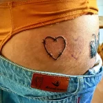 Фото рисунка тату сердце 02.01.22 №0693 - drawing tattoo heart - tattoo-photo.ru