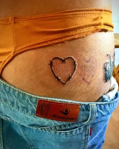 Фото рисунка тату сердце 02.01.22 №0693 - drawing tattoo heart - tattoo-photo.ru