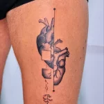 Фото рисунка тату сердце 02.01.22 №0697 - drawing tattoo heart - tattoo-photo.ru