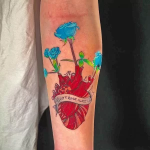 Фото рисунка тату сердце 02.01.22 №0706 - drawing tattoo heart - tattoo-photo.ru