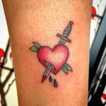 Фото рисунка тату сердце 02.01.22 №0713 - drawing tattoo heart - tattoo-photo.ru