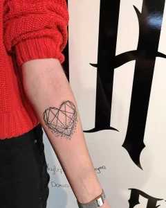 Фото рисунка тату сердце 02.01.22 №0721 - drawing tattoo heart - tattoo-photo.ru