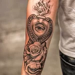 Фото рисунка тату сердце 02.01.22 №0725 - drawing tattoo heart - tattoo-photo.ru