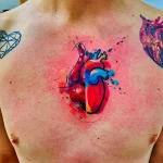 Фото рисунка тату сердце 02.01.22 №0729 - drawing tattoo heart - tattoo-photo.ru