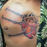 Фото рисунка тату сердце 02.01.22 №0734 - drawing tattoo heart - tattoo-photo.ru