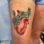 Фото рисунка тату сердце 02.01.22 №0747 - drawing tattoo heart - tattoo-photo.ru