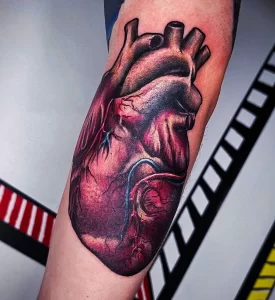 Фото рисунка тату сердце 02.01.22 №0748 - drawing tattoo heart - tattoo-photo.ru