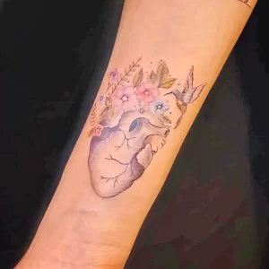 Фото рисунка тату сердце 02.01.22 №0768 - drawing tattoo heart - tattoo-photo.ru