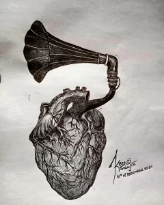 Фото рисунка тату сердце 02.01.22 №0792 - drawing tattoo heart - tattoo-photo.ru