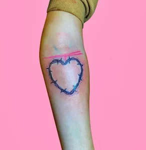 Фото рисунка тату сердце 02.01.22 №0796 - drawing tattoo heart - tattoo-photo.ru