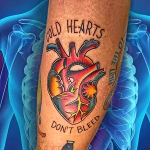 Фото рисунка тату сердце 02.01.22 №0797 - drawing tattoo heart - tattoo-photo.ru