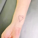 Фото рисунка тату сердце 02.01.22 №0804 - drawing tattoo heart - tattoo-photo.ru