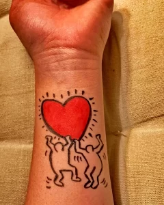 Фото рисунка тату сердце 02.01.22 №0827 - drawing tattoo heart - tattoo-photo.ru