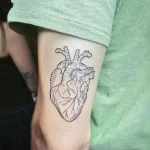 Фото рисунка тату сердце 02.01.22 №0844 - drawing tattoo heart - tattoo-photo.ru