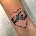 Фото рисунка тату сердце 02.01.22 №0866 - drawing tattoo heart - tattoo-photo.ru