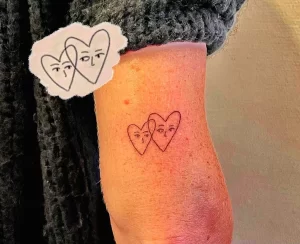 Фото рисунка тату сердце 02.01.22 №0870 - drawing tattoo heart - tattoo-photo.ru