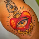Фото рисунка тату сердце 02.01.22 №0872 - drawing tattoo heart - tattoo-photo.ru